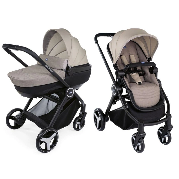 Коляска Chicco Duo Best Friend Бежева (79849.14) - изображение 1