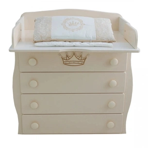 Комод-пеленатор Angelo Корона (айворі) 90х51х90 (19007) зображення 1