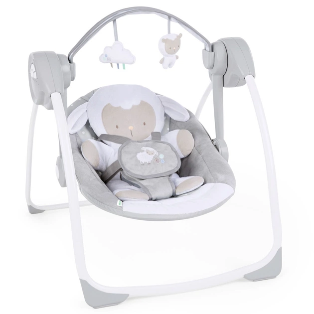 Крісло-гойдалка Ingenuity Comfort 2 Go – Cuddle Lamb (12184) - picture 1
