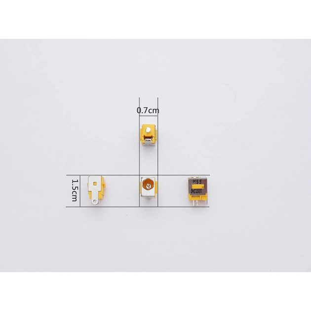 Роз'єм живлення ноутбука для Acer PJ047 (5.5mm x 1.7mm) Универсальный (A49063) - зображення 1