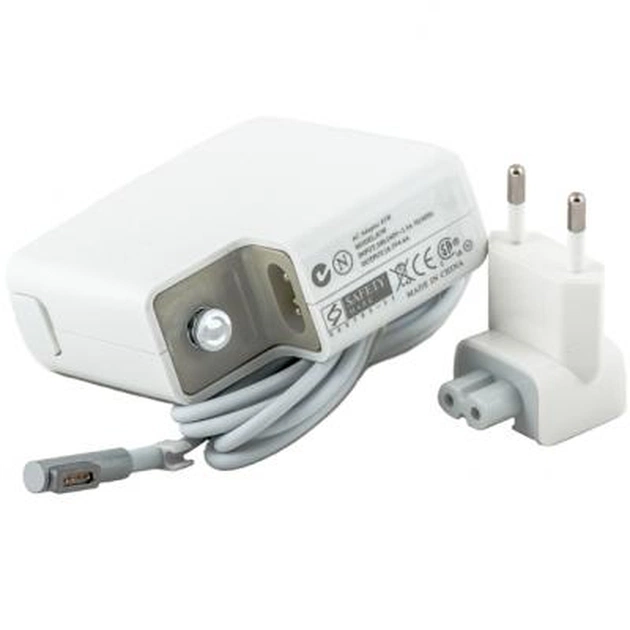 Блок питания к ноутбуку PowerPlant APPLE 220V, 18.5V 85W 4.6A (Magnet tip) (AP85EMAG) - изображение 1