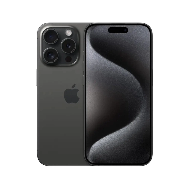 Мобільний телефон Apple iPhone 15 Pro 256Gb Black Titanium (REF A) BREEZY (2AMTV13) - зображення 1