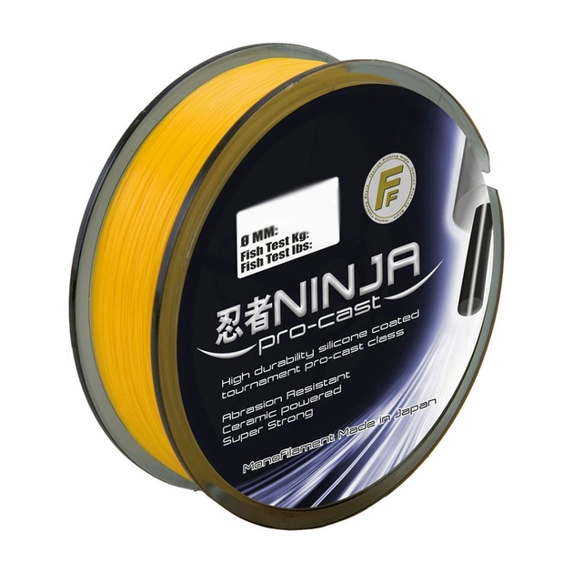 Волосінь Lineaeffe FF Ninja Cast 0.185мм 250м. FishTest 4,40кг помаранчева (3700718) - зображення 1