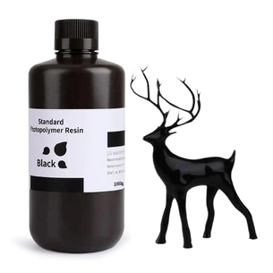 Фотополімерна смола ELEGOO Resin, Standard 1кг, black (50.103.0091) зображення 1