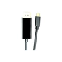 Кабель мультимедійний USB Type-C 3.1 Thunderbolt 3 (M) to DisplayPort (M) 1.8m 4K PowerPlant (CA911844) - зменшене зображення 2