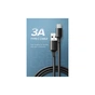 Дата кабель USB 2.0 AM to USB-C 0.25m 3A US287 black Ugreen (60114) - зменшене зображення 2