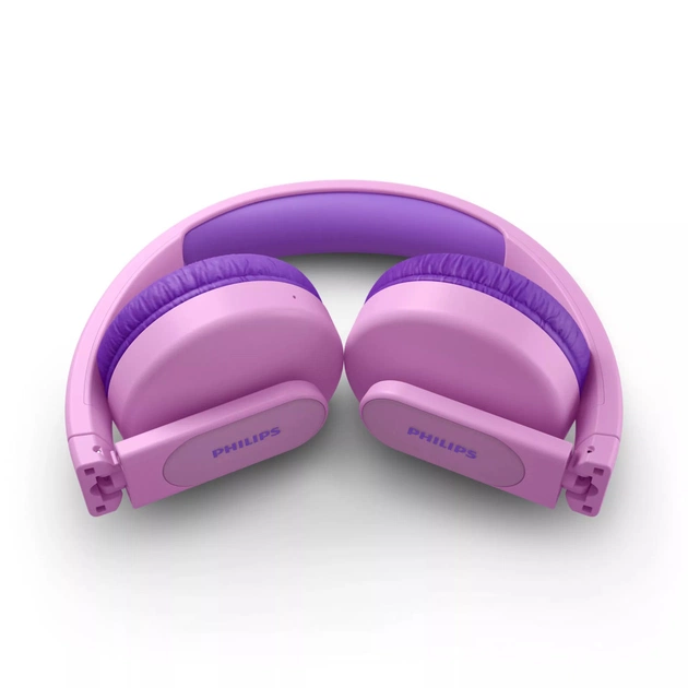 Навушники Philips Kids TAK4206 On-ear Colored light panels Wireless Pink (TAK4206PK/00) - picture 11