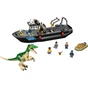 Конструктор LEGO Jurassic World Втеча баріонікса на катері 308 деталей (76942) - зменшене зображення 2
