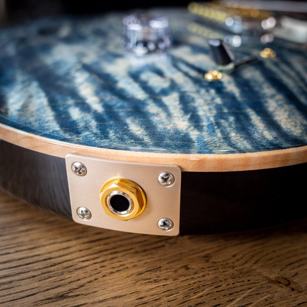 Электрогитара PRS Custom 24 10 Top Faded Whale Blue - изображение 7
