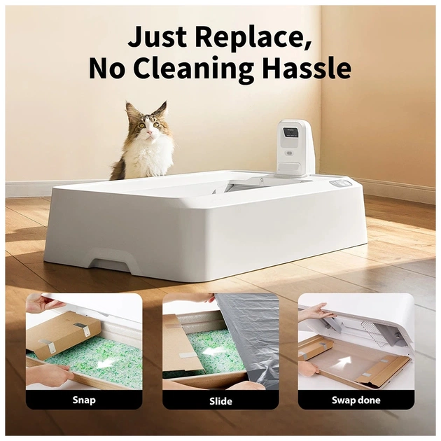 Наповнювач для туалету Petkit для PUROBOT CRYSTAL DUO Fresh Green (сет 4 шт) (C02) - picture 3