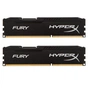 Модуль пам'яті для комп'ютера DDR3 8Gb (2x4GB) 1600 MHz HyperX Fury Black Kingston Fury (ex.HyperX) (HX316C10FBK2/8) - зменшене зображення 1