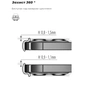 Чохол до мобільного телефона Armorstandart ICON Xiaomi Poco X8 Pro 5G Winter Blue (ARM90893) - зменшене зображення 5