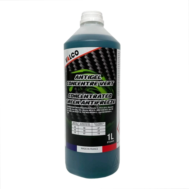 Антифриз VALCO G11 Green 1 л (525507) - зображення 1