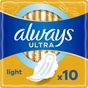Гігієнічні прокладки Always Ultra Light 10 шт. (8700216022262) - зменшене зображення 1