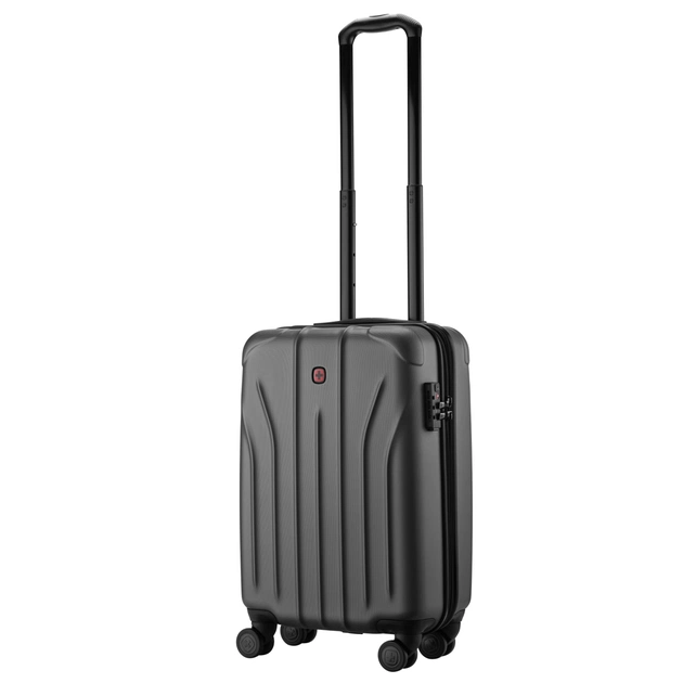 Валіза Wenger Oryson, мала, пластик, 4 колеса, сіра (653208) - зображення 1