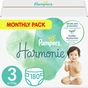Підгузки Pampers Harmonie Розмір 3 (6-10 кг) 180 шт (8006540156414) - зменшене зображення 1