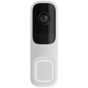 Панель виклику Ajax Doorbell White зображення 1