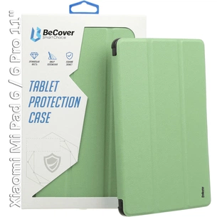 Чохол до планшета BeCover Tri Fold Soft TPU Silicone Xiaomi Mi Pad 6 / 6 Pro 11" Green (709671) зображення 1