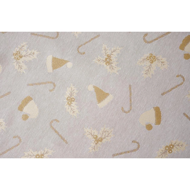 Доріжка на стіл Прованс Шапочки на бежевому 40х180 см (036824) - picture 10