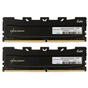 Модуль пам'яті для комп'ютера DDR4 16GB (2x8GB) 3200 MHz Black Kudos eXceleram (EKBLACK4163222AD) - зменшене зображення 1