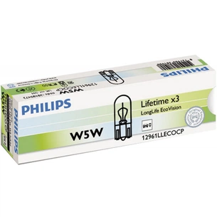 Автолампа Philips 5W (12961 LLECO CP) зображення 1