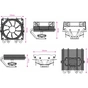 Кулер до процесора 2E GAMING AIR COOL (2E-AC120T4-RGB) - зменшене зображення 7