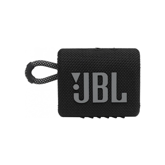 Акустична система JBL Go 3 Black (JBLGO3BLK) - изображение 1