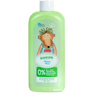 Дитячий шампунь Pink Elephant Ведмедик Миха 500 мл (4823015930232) зображення 1