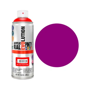 Фарба-аерозоль Pintyplus на водній основі Evolution Ral 4006 Фіолетовий 400 мл (8429576225402) зображення 1
