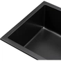 Мийка кухонна GRANADO Under top XL black shine (gr3701) - зменшене зображення 3