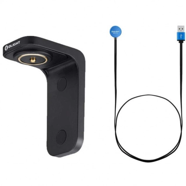 Зарядний пристрій для акумуляторів Olight з магнітним тримачем, кріплення на стіну (L-DOCK KIT) - picture 1