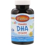 Жирные кислоты Carlson Рыбий жир (DHA) для Детей, Вкус Апельсина, Kid's Chewable, (CAR-01571) - уменьшенное изображение 1