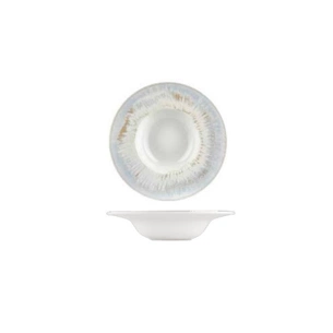 Тарілка By Bone серія "Wave" для пасти з прямим бортом 25 см (WE-GT-25-CK) зображення 1