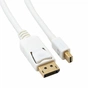 Кабель мультимедійний miniDisplayPort to DisplayPort 2.0m Extradigital (KBD1668) - зменшене зображення 1