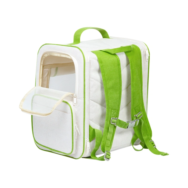 Переноска для тварин WAUDOG Relax Eco 42х34х27 см для котів та дрібних порід собак до 8 кг (9986) - picture 4