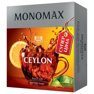 Чай Мономах Ceylon 100х1.5 г (mn.11398) изображение 1