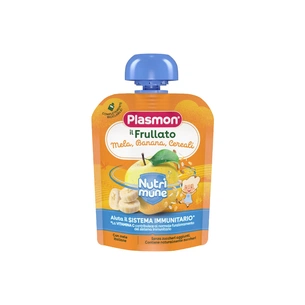 Дитяче пюре Plasmon Яблуко, банан, злаки 85 г (1136140) зображення 1