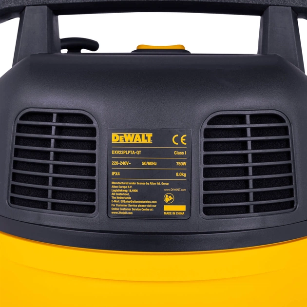 Пилосос будівельний DeWALT 750 Вт, шланг 2.1 м, 23л (DXV23PLPTA-QT) - picture 8