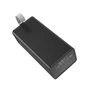 Батарея універсальна HOCO 40000mAh Powermaster PD/20W, QC/22.5W, Lamp, Black (J86 / 714737) - зменшене зображення 3