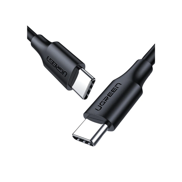 Дата кабель USB-C to USB-C 3.0m 60W US286 Black Ugreen (60788) - зображення 1