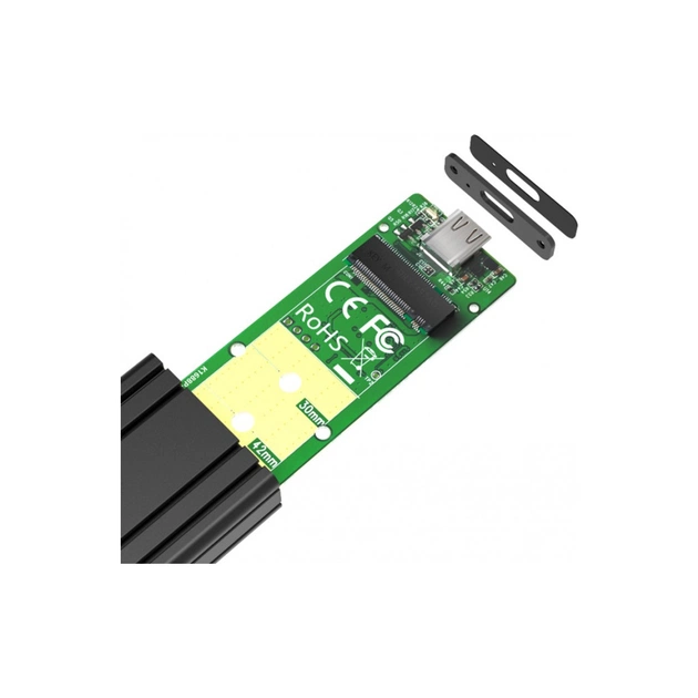 Кишеня зовнішня Maiwo M.2 SSD NVMe (PCIe) USB3.1 GEN2 Type-C (K1686P) - picture 5