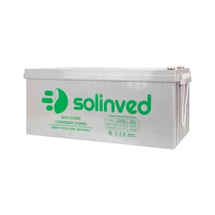 Батарея до ДБЖ Solinved 12V-200Ah, GEL (SLG200-12) зображення 1