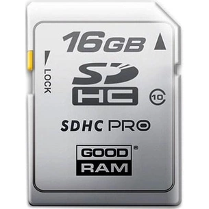 Карта пам'яті Goodram 16Gb SDHC class 10 (SDC16GHC10PGRR9 / SDC16GHC10GRR9) зображення 1