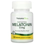 Амінокислота Natures Plus Мелатонін Швидкодіючий, 5 мг, Fast Acting Melatonin, 90 таблеток (NAP-47626) - зменшене зображення 1