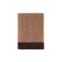 Плед Ardesto Leonardo Doubleface 100% вовна 140x200 см шоколад-беж (ART0401LD) - зменшене зображення 8