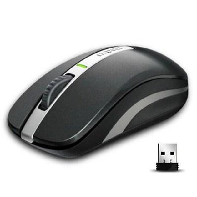 Мишка Rapoo 6610 Grey - зображення 1