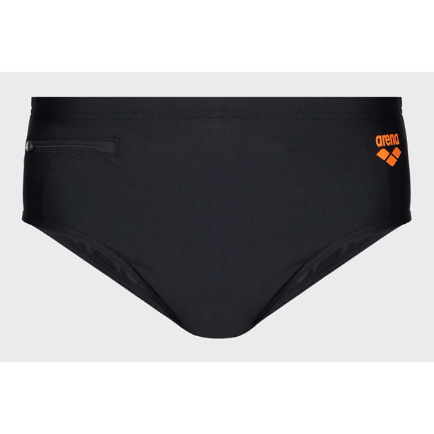 Плавки Arena Zip Brief 9Cm 006259-500 чорний 80 (3468336895207) - зображення 5