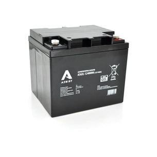 Батарея до ДБЖ AZBIST 12V 40 Ah Super GEL (ASGEL-12400M6) зображення 1