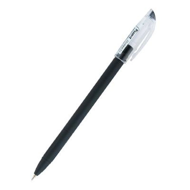 Ручка кулькова Axent Direkt, black (AB1002-01-А) - зображення 1