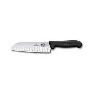 Кухонний ніж Victorinox Fibrox Santoku 17 см Black (5.2523.17) зображення 1